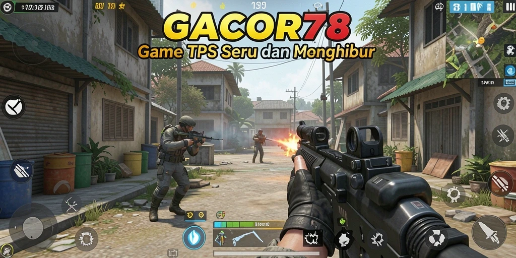 Tampilan gameplay GACOR78 yang mendebarkan dan penuh aksi.