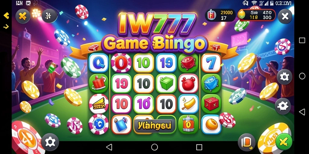 Screenshot gameplay Bingo yang seru dan menghibur