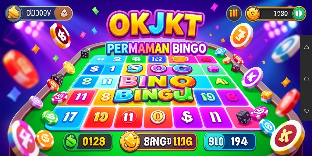 Screenshot gameplay Bingo OKJKT yang mengasyikkan.